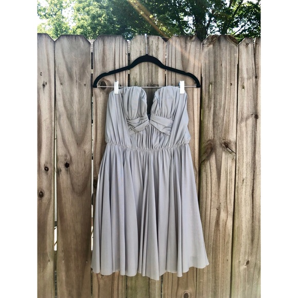 ASOS STRAPLESS COCKTAIL DRESS - Picture 5 of 8